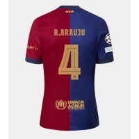 Moški Nogometni dresi Barcelona Ronald Araujo #4 Domači 2024-25 Kratek Rokav